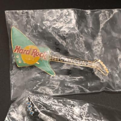 HARD ROCK CAFE PINS FROM VARIOUS PLACES