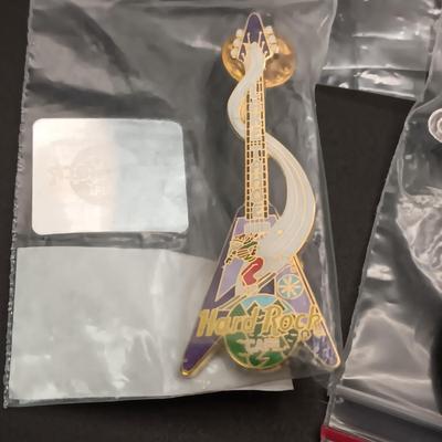 HARD ROCK CAFE PINS FROM VARIOUS PLACES