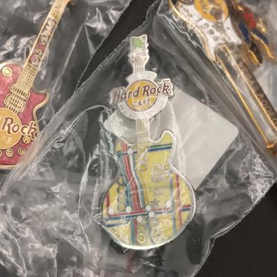 HARD ROCK CAFE PINS FROM VARIOUS PLACES
