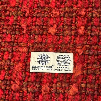 KNIT AND A SUPER SOFT THROWS PLUS 3 THROW PILLOWS