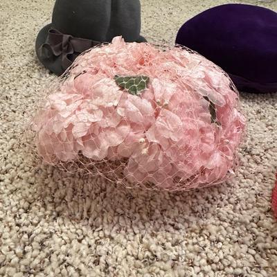 LADIES VINTAGE DRESS HATS