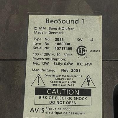 Bang & Olufsen Beosound CD/Radio (B2-MG)