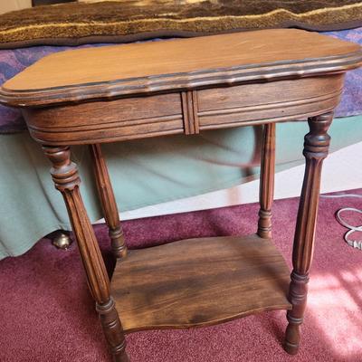 Vintage Side Table 18x12x24