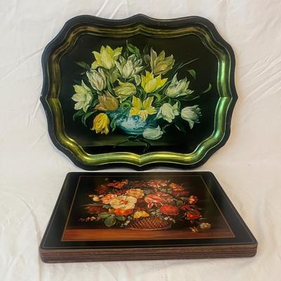 Sherwood Studio Tray & Pimpernel Placemats (B2-MG)