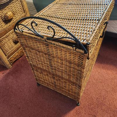 Wicker Basket Storage 22x14x24