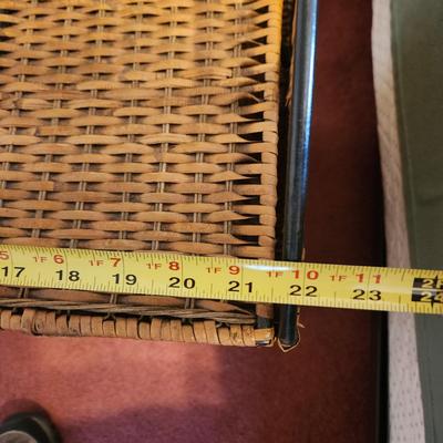 Wicker Basket Storage 22x14x24