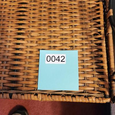 Wicker Basket Storage 22x14x24