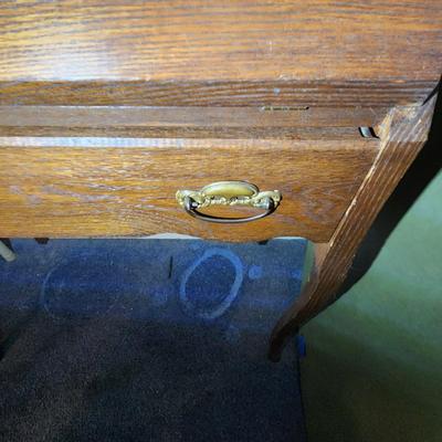 Vintage Wood Secretary Desk by J.K. Rishel Williamsport PA