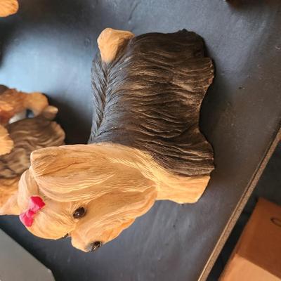 Lot of Yorkshire Terrier Dog Figurines Sandicast and others