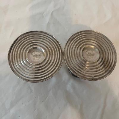 Duchin Sterling Candleholders & Silverplate Array (B2-MG)