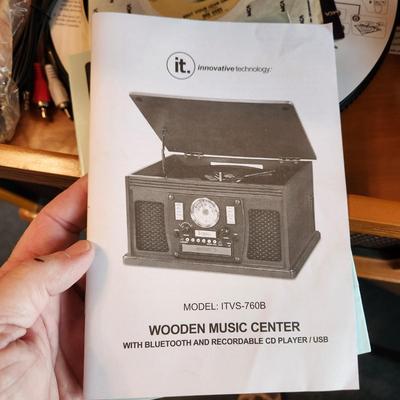 Innovative Technology Wooden Music Center
