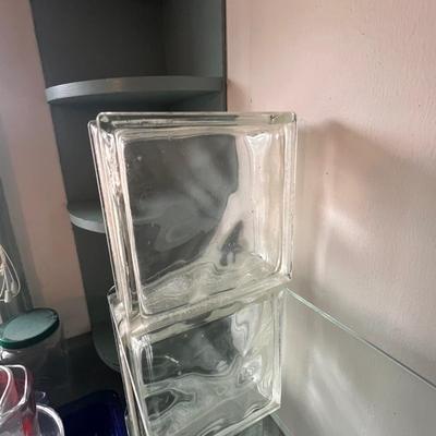 Glass Block Shelves (K-RG)