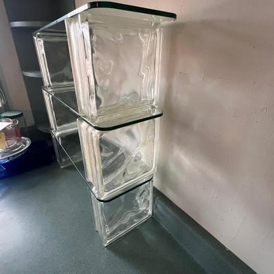 Glass Block Shelves (K-RG)