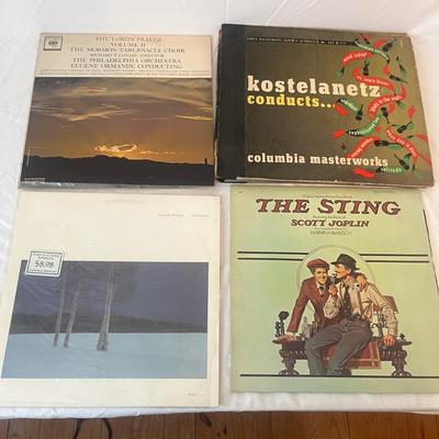 Collection of Vinyl Records (B2-MG)