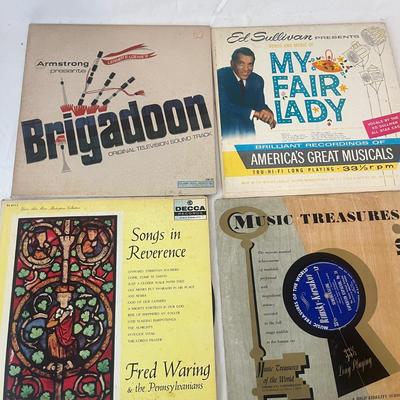 Collection of Vinyl Records (B2-MG)