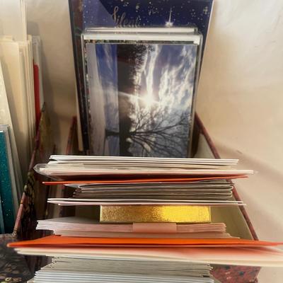 Collection of Greeting Cards, Ribbons & Wrapping Paper (B2-MG)