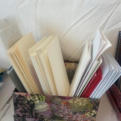 Collection of Greeting Cards, Ribbons & Wrapping Paper (B2-MG)