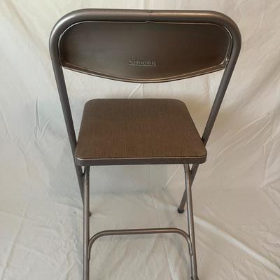 Four Samsonite Folding Metal Chairs (B2-MG)