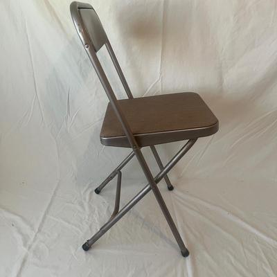 Four Samsonite Folding Metal Chairs (B2-MG)