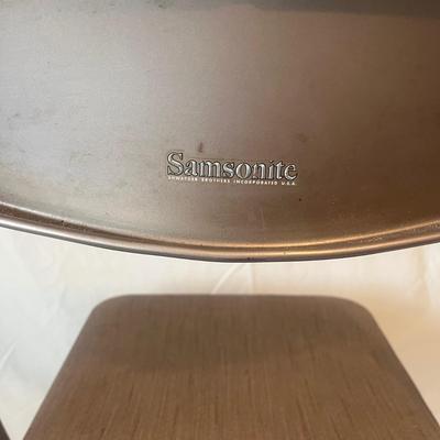 Four Samsonite Folding Metal Chairs (B2-MG)