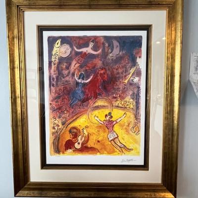 Le Cirque, after Marc Chagall