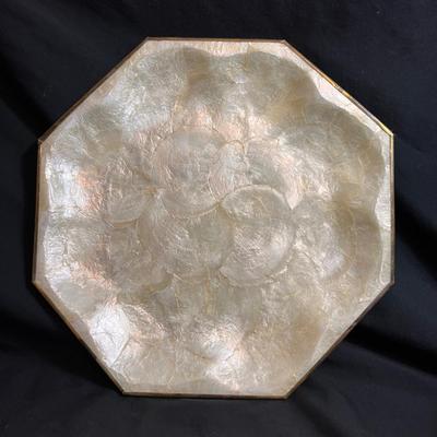 Cloisonné Enamel Garlic Head Vase & Shell Plate (LR-RG)