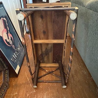 Rustic Wood Coffee Table (LR-ES)
