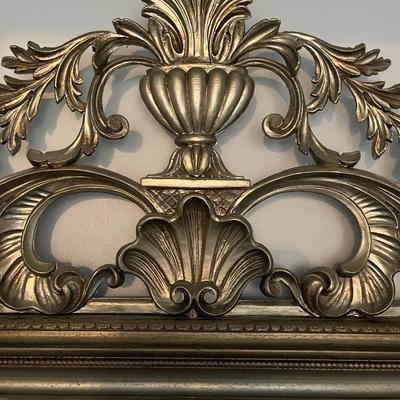 Elegant Silver Gilt Mirror