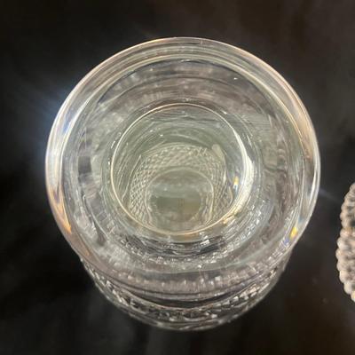Waterford Vase & Two Cut Glass Bowls (LR-MG)