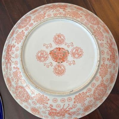 Two Chinese Platters
