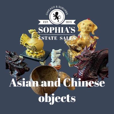 Lot of Asian Decor Items
