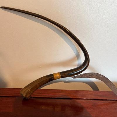Antique Cambodian Rice Thresher