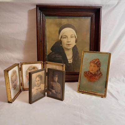 Assortment of Vintage Photos in Classic Frames (K-RG)