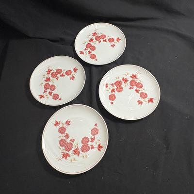 Hutschenreuther Bone China Partial Tea Service & Asian Style Bowl (K-ES)