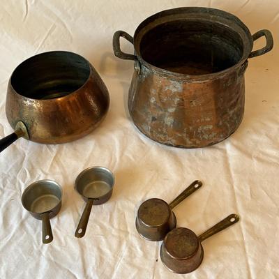 Hammered Brass & Copperplate Bowls, Ewers, & More (LR-ES)