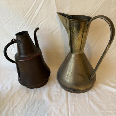 Hammered Brass & Copperplate Bowls, Ewers, & More (LR-ES)