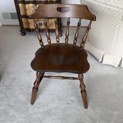 Rockingham 9-Piece Dining Set Table 6 Chairs 2 Leafs Brown Wood Extending