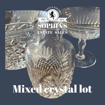Lot of 3 Crystal Pieces