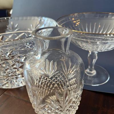 Lot of 3 Crystal Pieces
