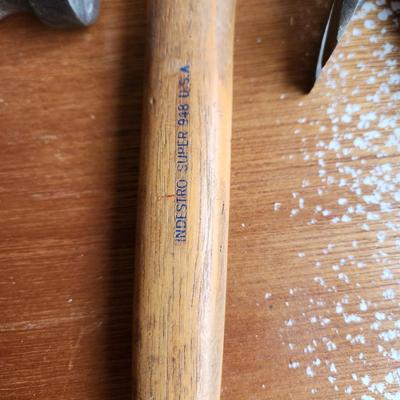 Tool Lot Hammers, Craftsman Chisels , Stanley Plumb Hatchets