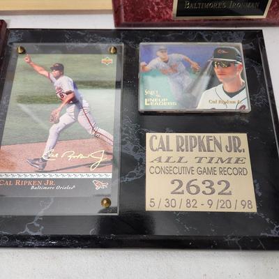 Lot of 4 Cal Ripken Collectables
