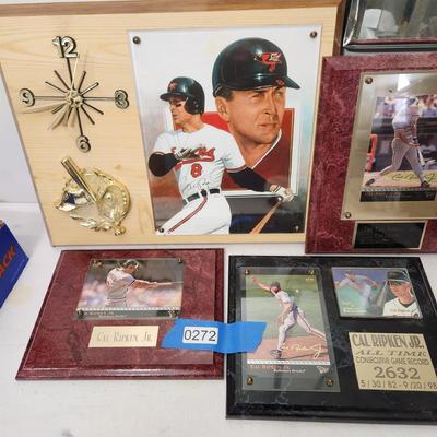 Lot of 4 Cal Ripken Collectables