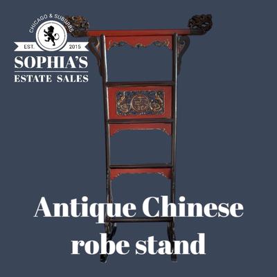 Antique Qing Dynasty Chinese Robe Hanger