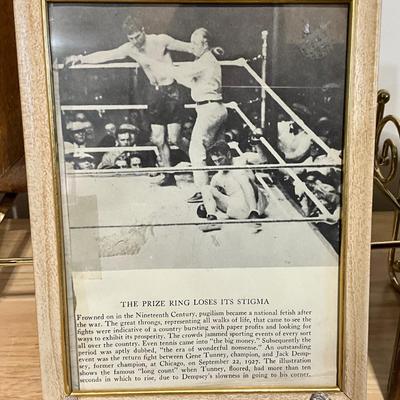 Vintage boxing pictures,