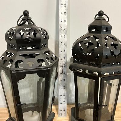 Metal Candle Lanterns