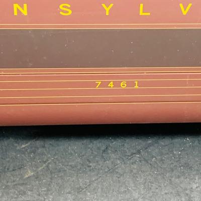LOT 737: K-Line O Scale Passenger Cars In Boxes Including Aluminum Pennsylvania Baggage 7461, and Washington View Observation Car K...