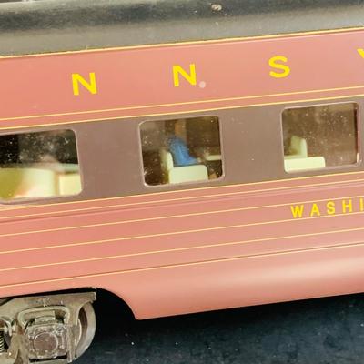 LOT 737: K-Line O Scale Passenger Cars In Boxes Including Aluminum Pennsylvania Baggage 7461, and Washington View Observation Car K...
