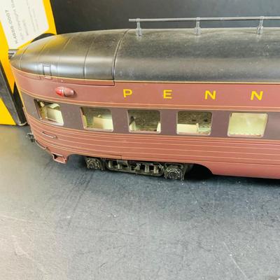 LOT 737: K-Line O Scale Passenger Cars In Boxes Including Aluminum Pennsylvania Baggage 7461, and Washington View Observation Car K...