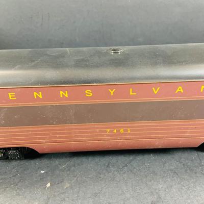 LOT 737: K-Line O Scale Passenger Cars In Boxes Including Aluminum Pennsylvania Baggage 7461, and Washington View Observation Car K...