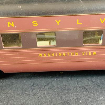 LOT 737: K-Line O Scale Passenger Cars In Boxes Including Aluminum Pennsylvania Baggage 7461, and Washington View Observation Car K...